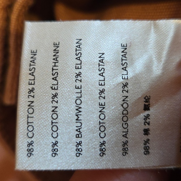 NEW Anthropologie The Wanderer cargo pants in a dusty pink/mauve color Size 26 - Picture 9 of 9